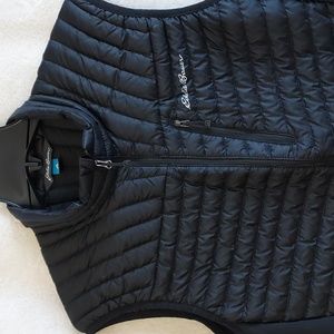 Eddie Bauer Mens Down black lightweight vest